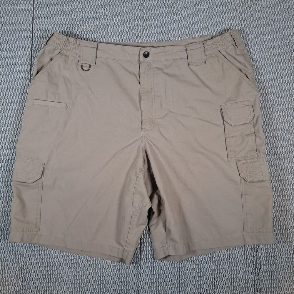 5.11 Tactical Shorts Mens 42 Ripstop Tac lite Cargo Brown Utility Work Tac-143
